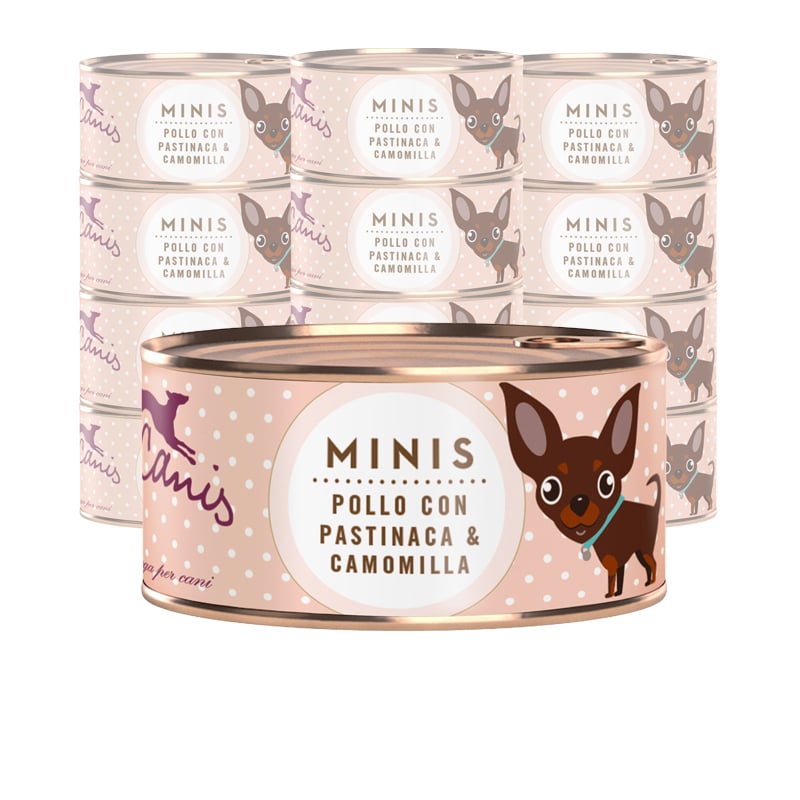 Terra Canis Dog Minis Grain Free Pollo con Pastinaca e Camomilla 100 gr