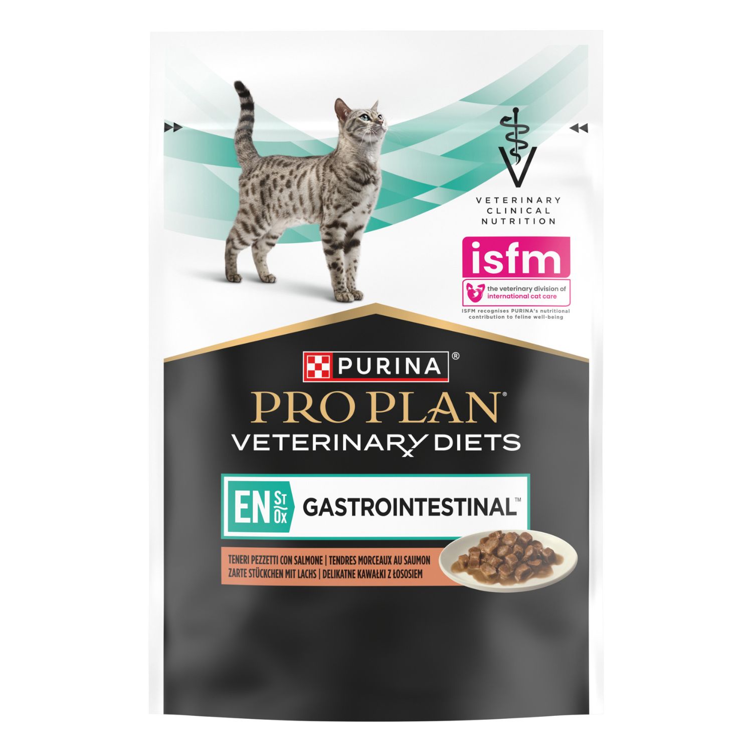 Purina Pro Plan Veterinary Diets Purina Pro Plan Veterinary Diet Urinary Gatti adulti Bocconcini in salsa al Salmone 85 gr