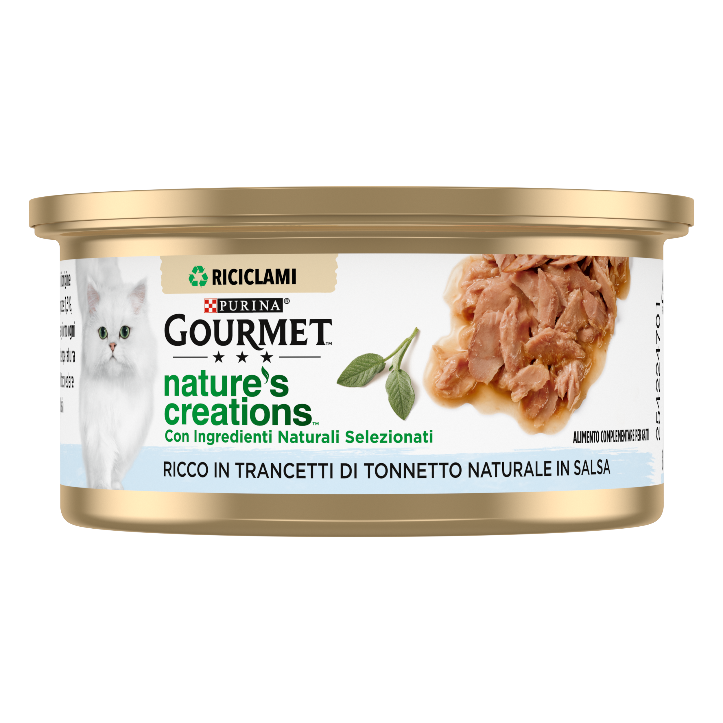 Gourmet Nature's Creations Trancetti di Tonnetto in Salsa 70 gr