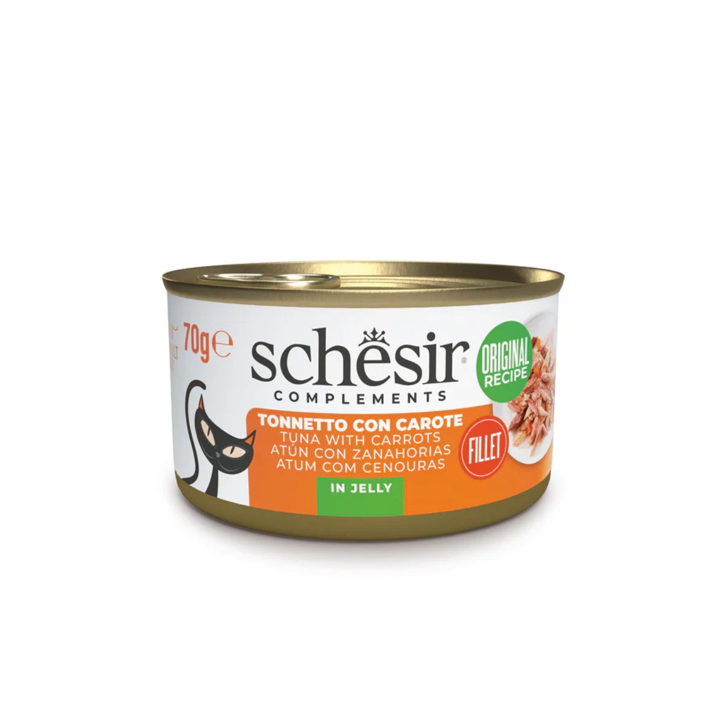 Schesir Cat Tonnetto con carote 70 gr