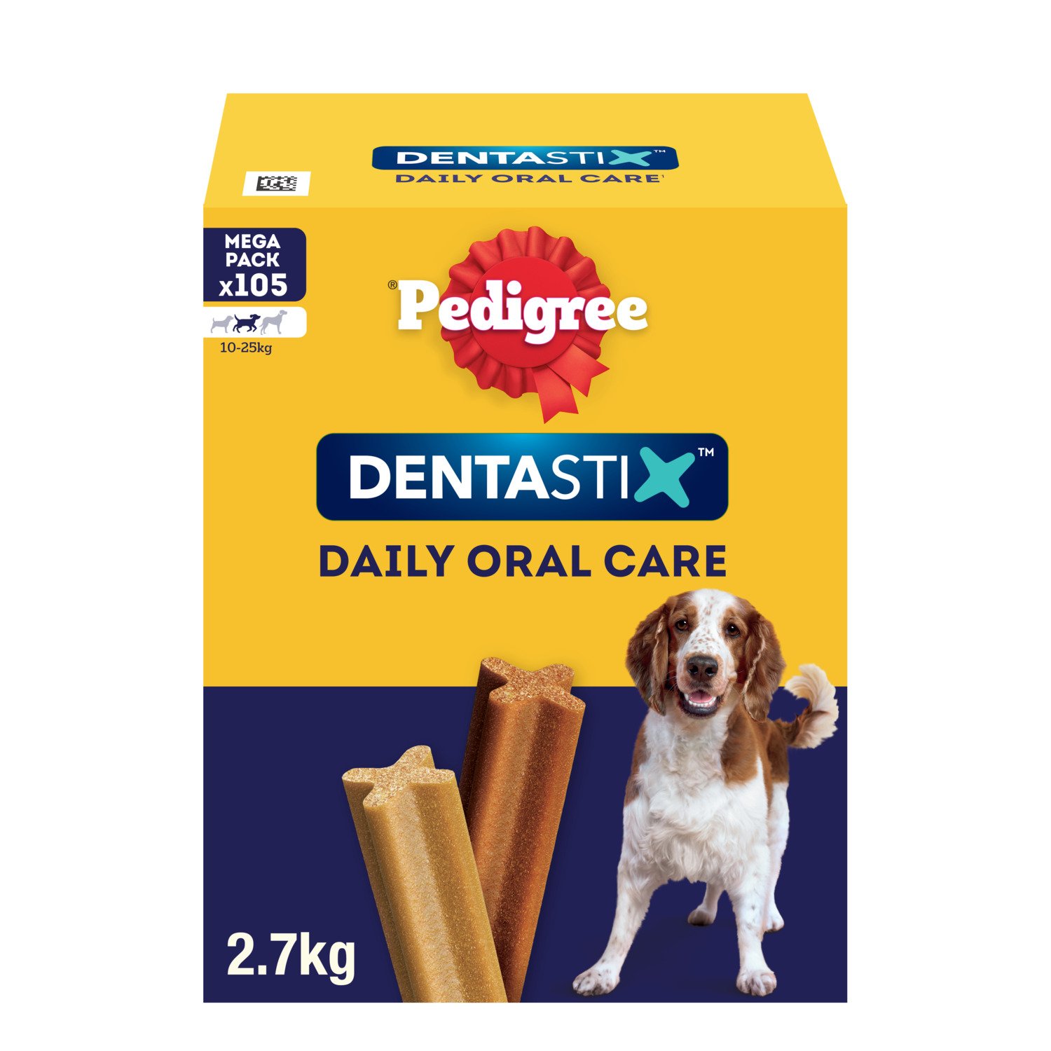 Pedigree Dentastix Dog Medium Mega Pack 105pz
