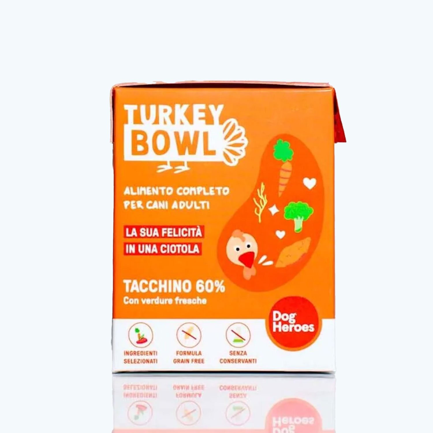 Dog Heroes Turkey Bowl Grain free 390 gr