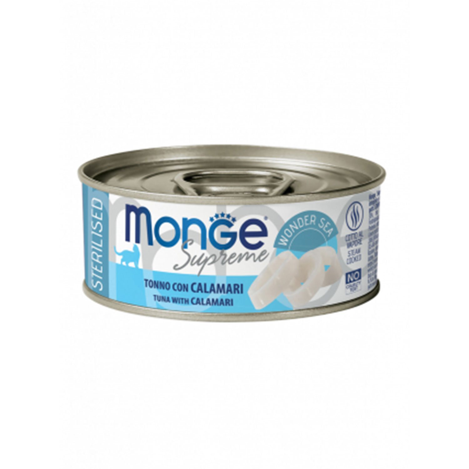 Monge Supreme Cat Sterilised Tonno con Calamari 80gr