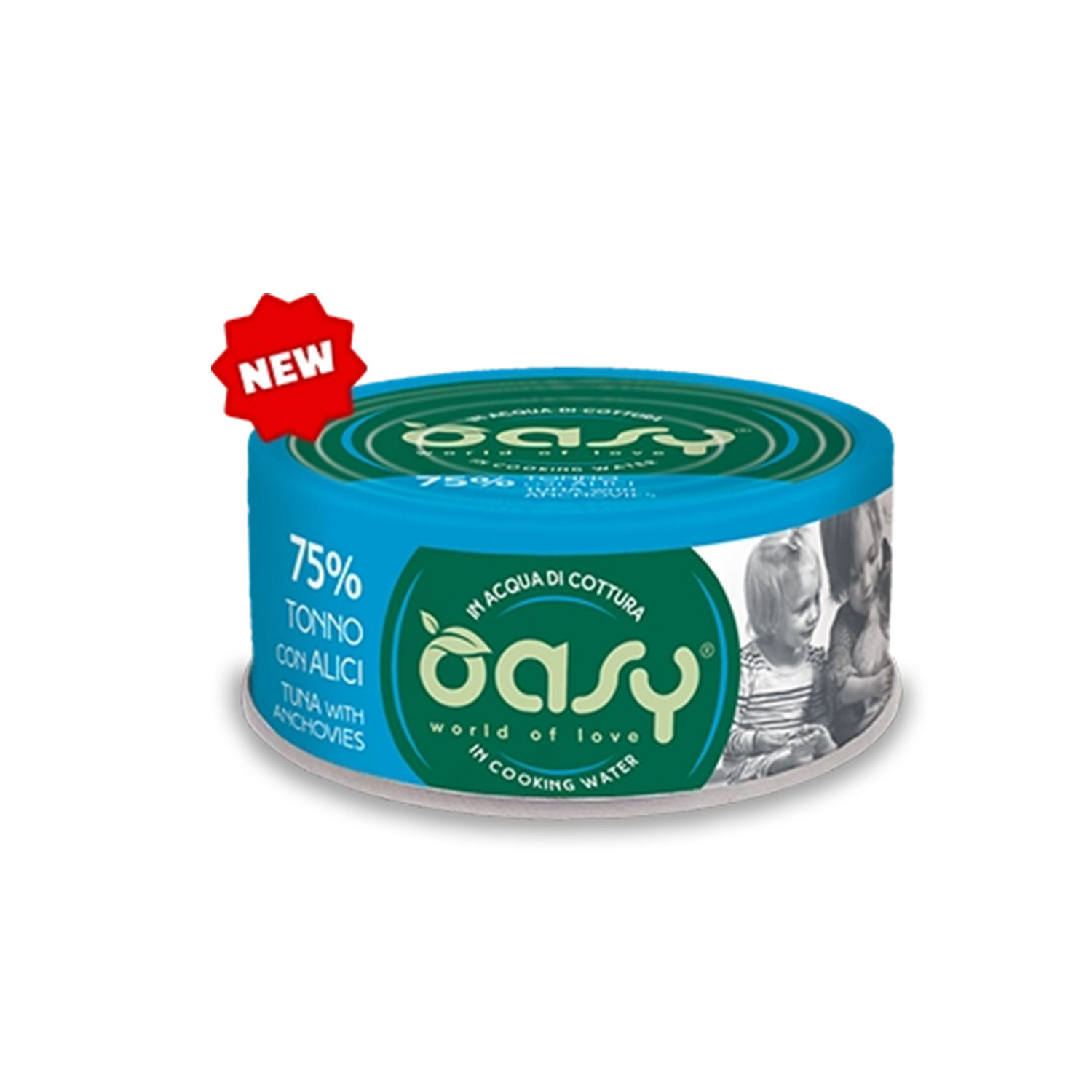 Oasy More Love Tonno con Alici 70gr