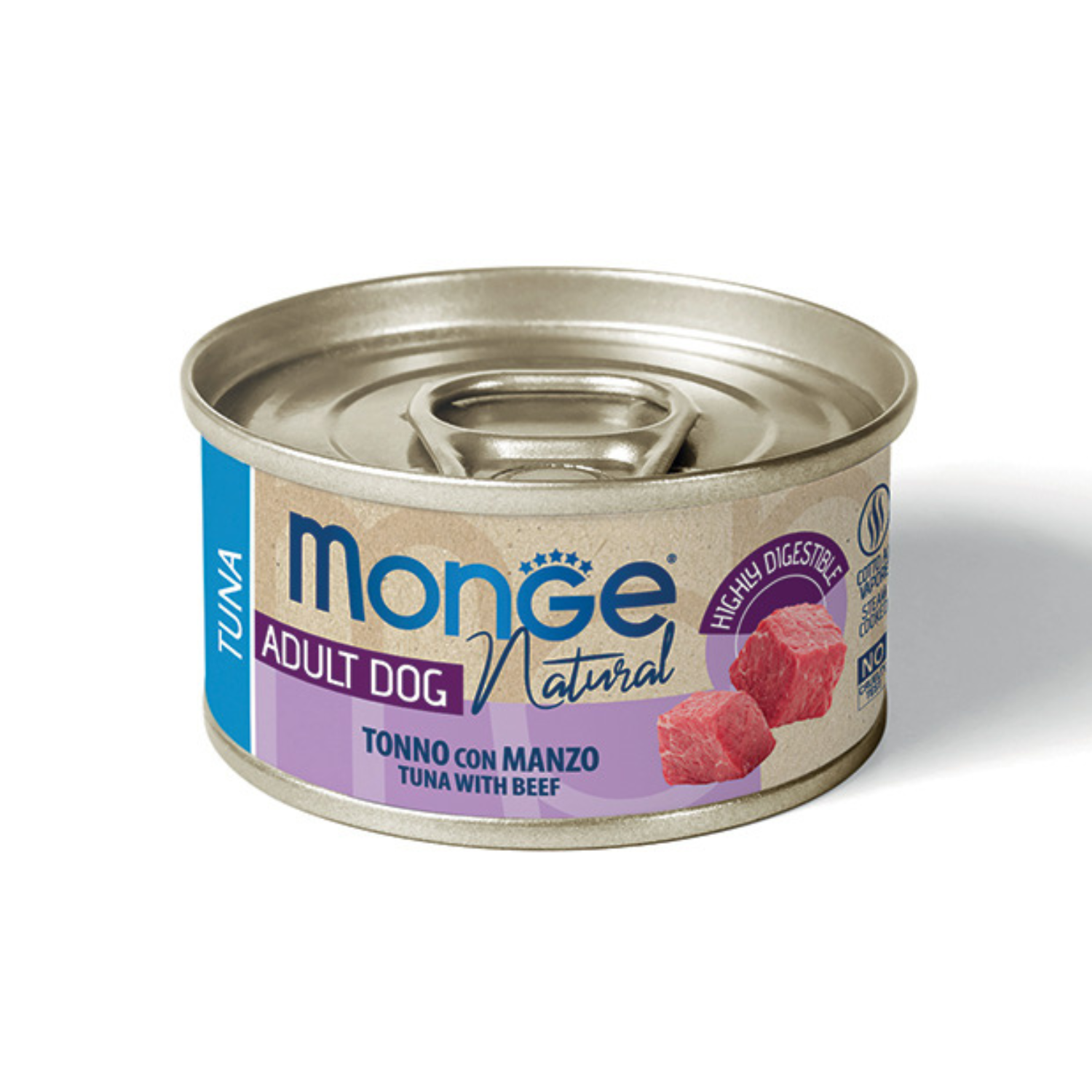 Monge Natural Dog Adult Tonnetto con manzo 95gr