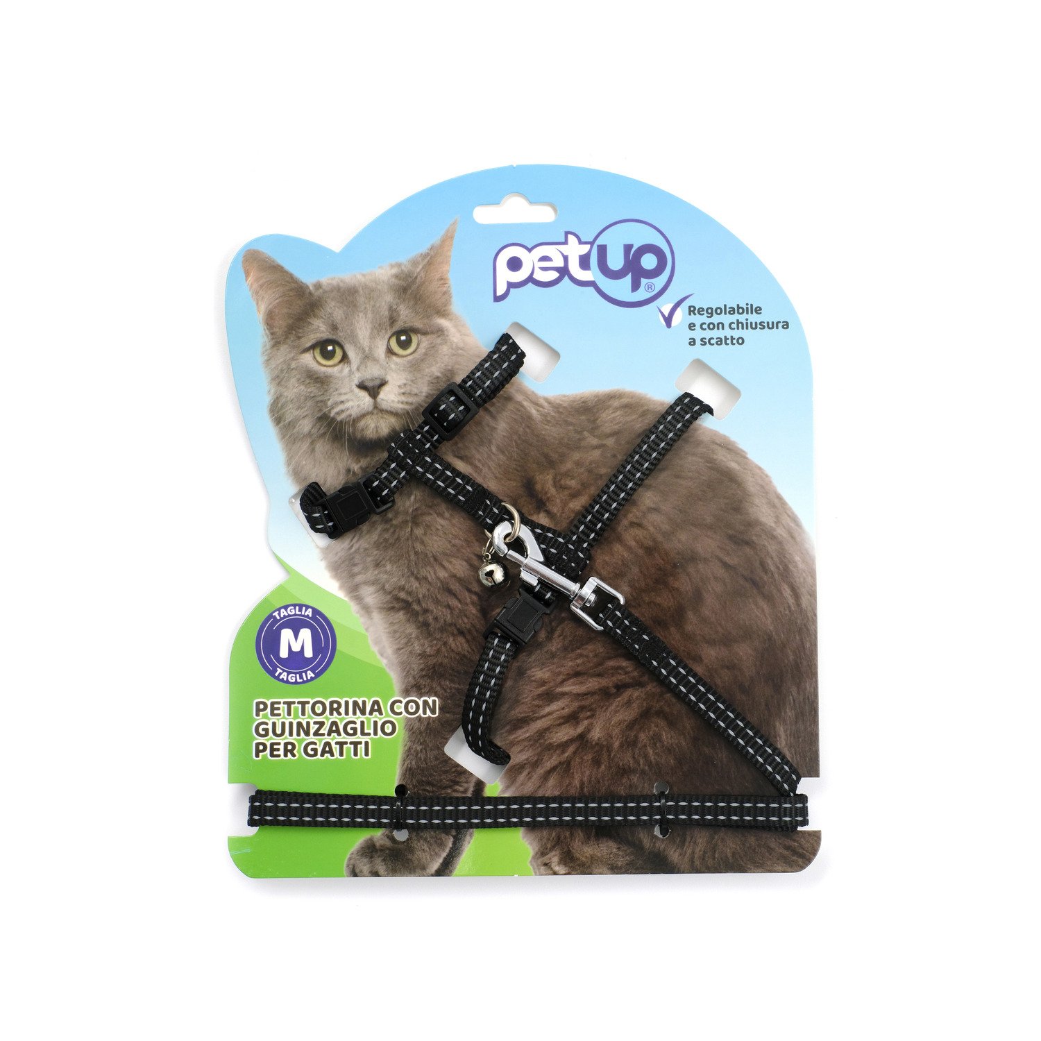 Petup Pettorina con Guinzaglio 10mm Fucsia