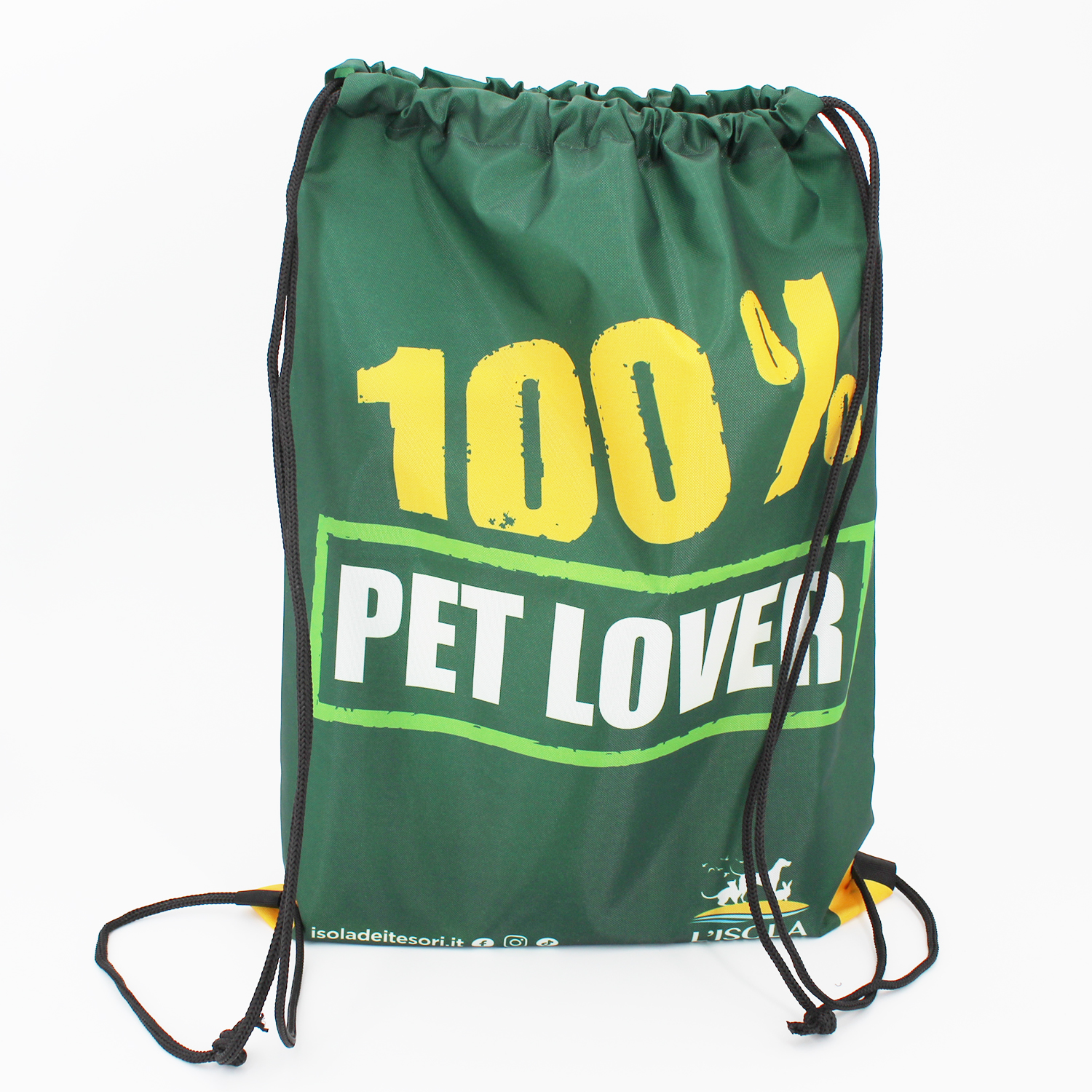 Gymsack Eco-Sostenibile 100% Pet Lover