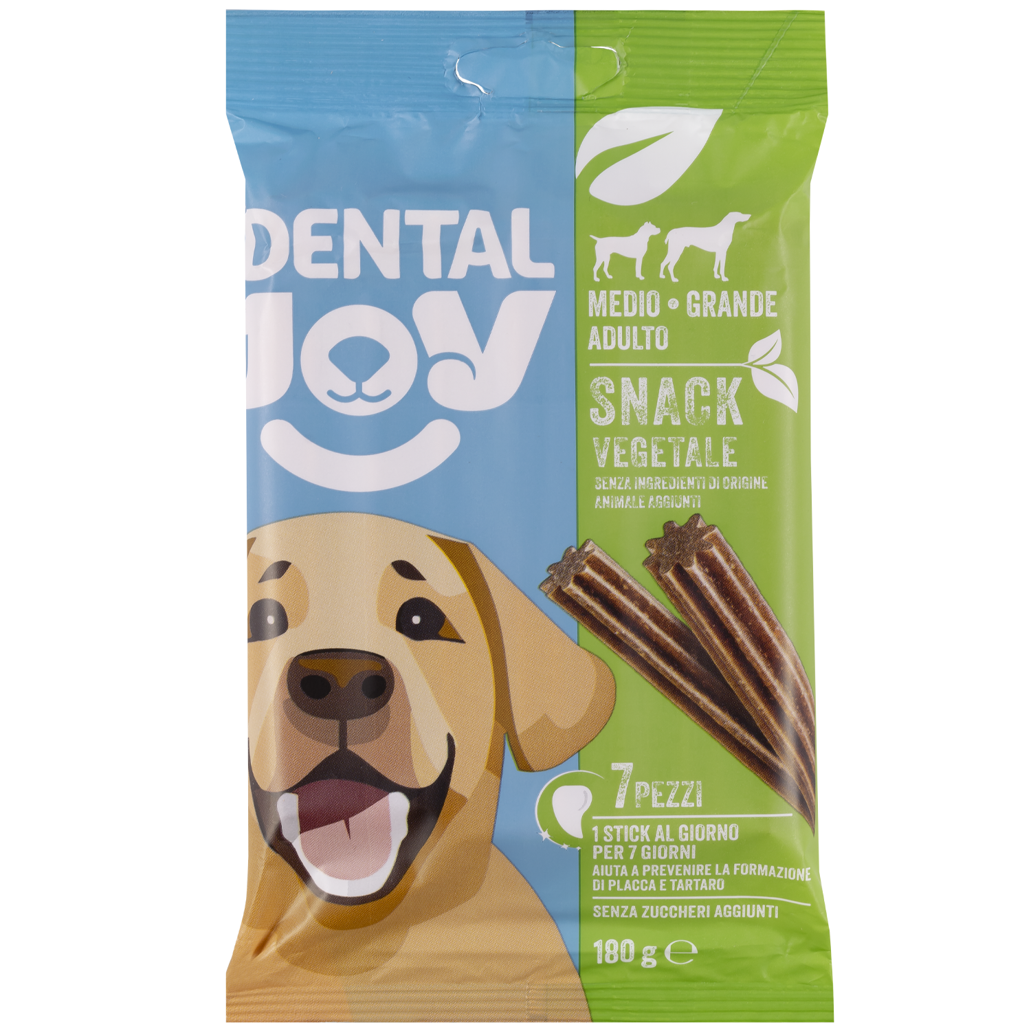 DentalJoy Dog Adult Medium&Large Snack Vegetale 7 pz