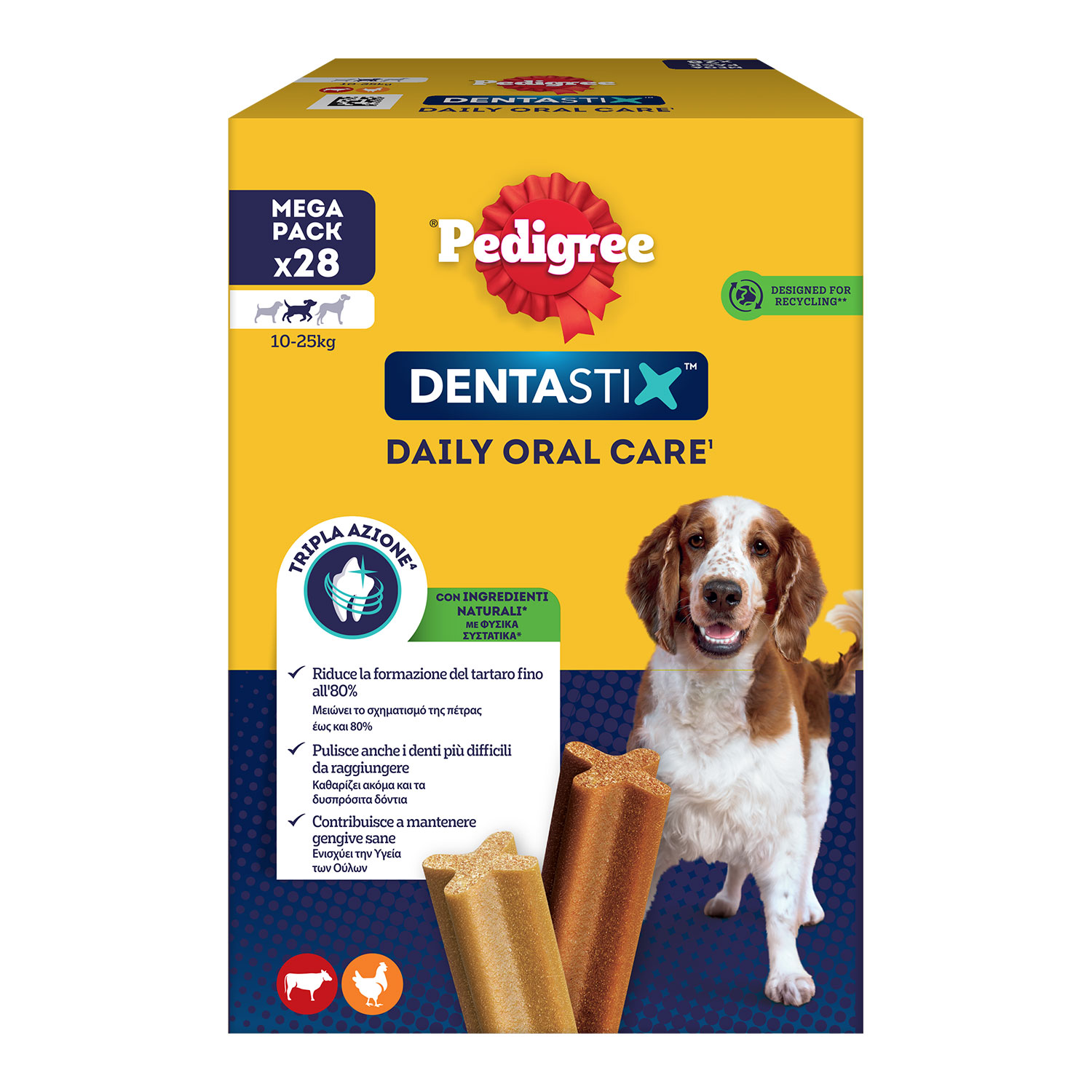 Pedigree Dentastix Dog Medium Multipack x28pz