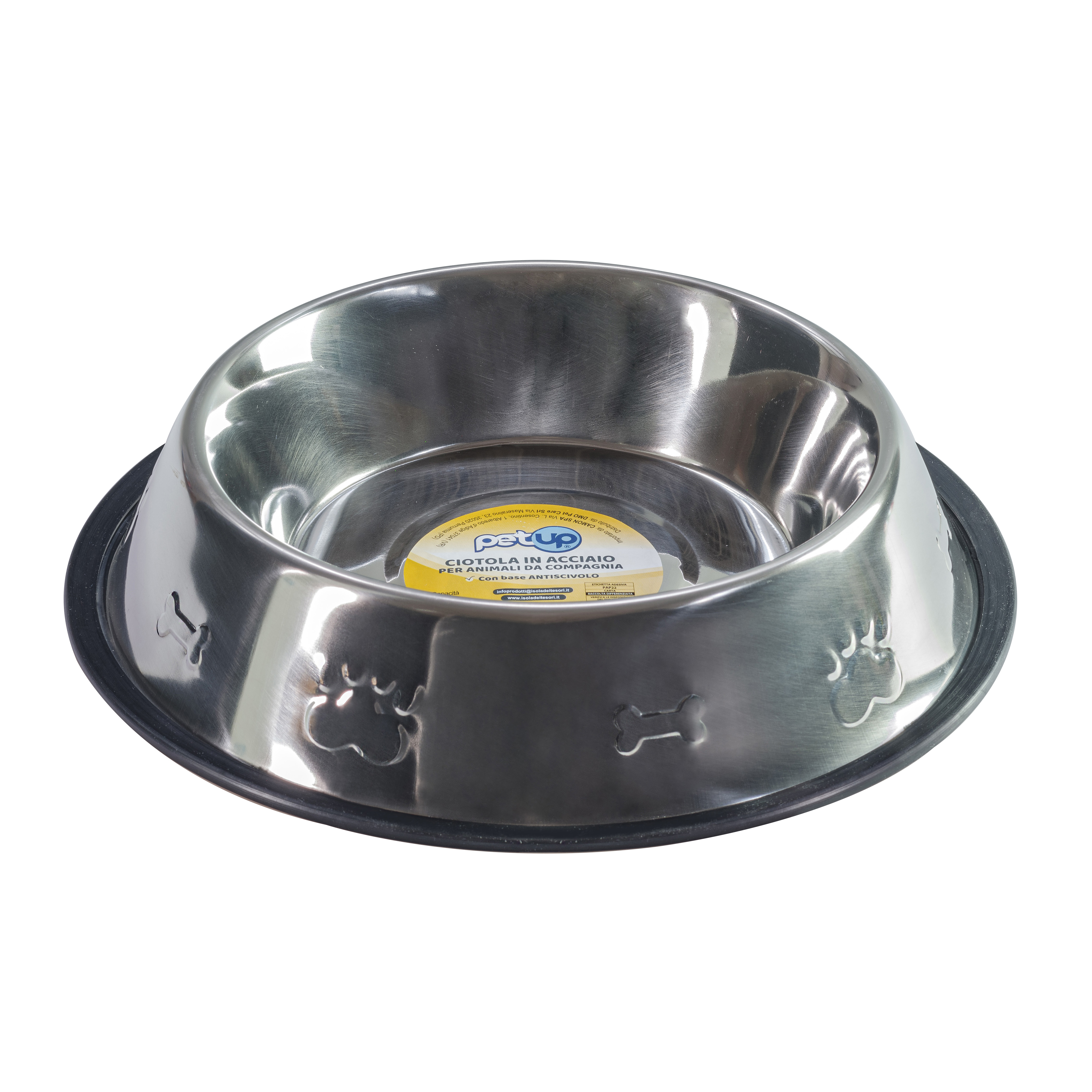 Petup Ciotola in acciaio con decoro in rilievo 17,6 cm