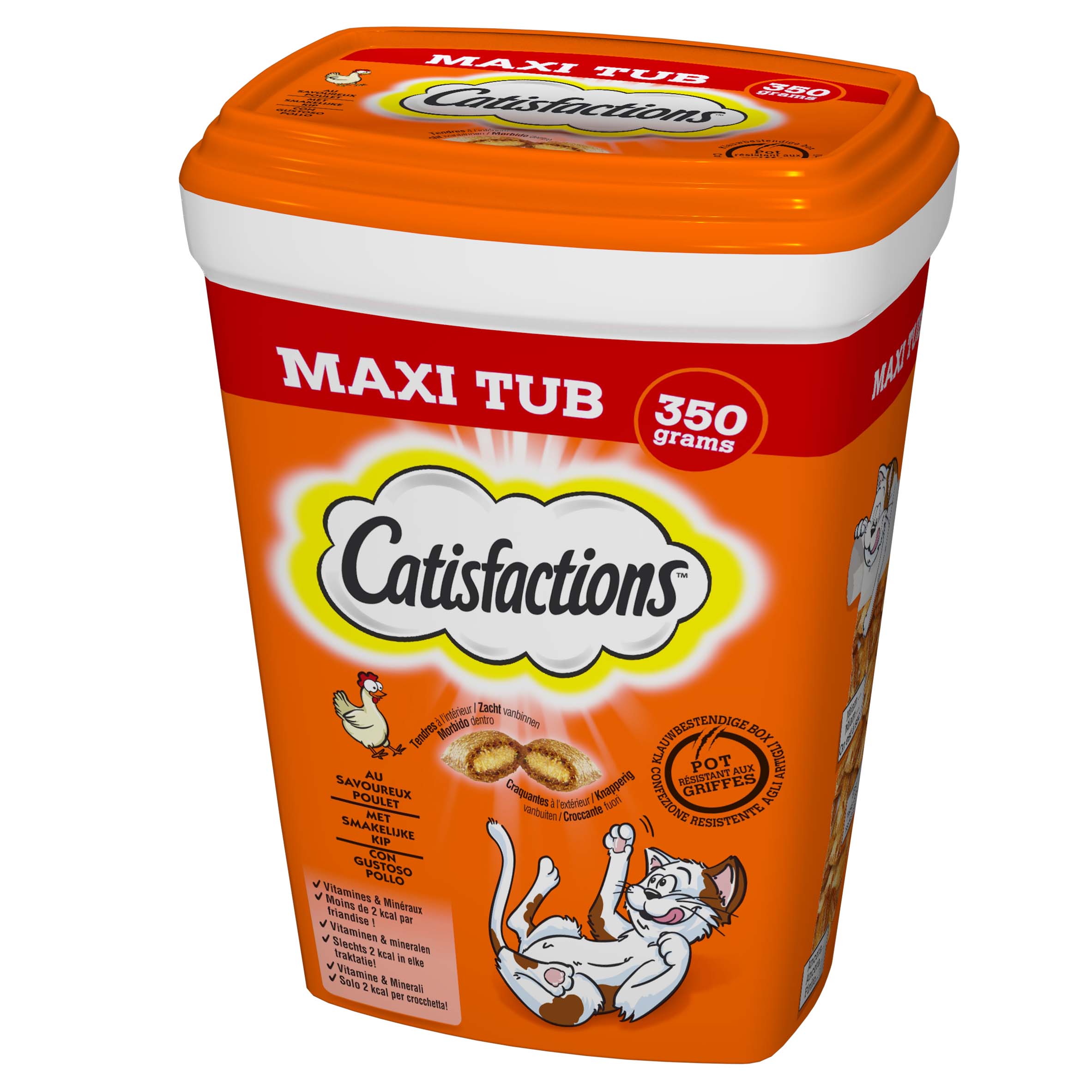 Catisfactions Cat Mega Tub al Pollo 350 gr