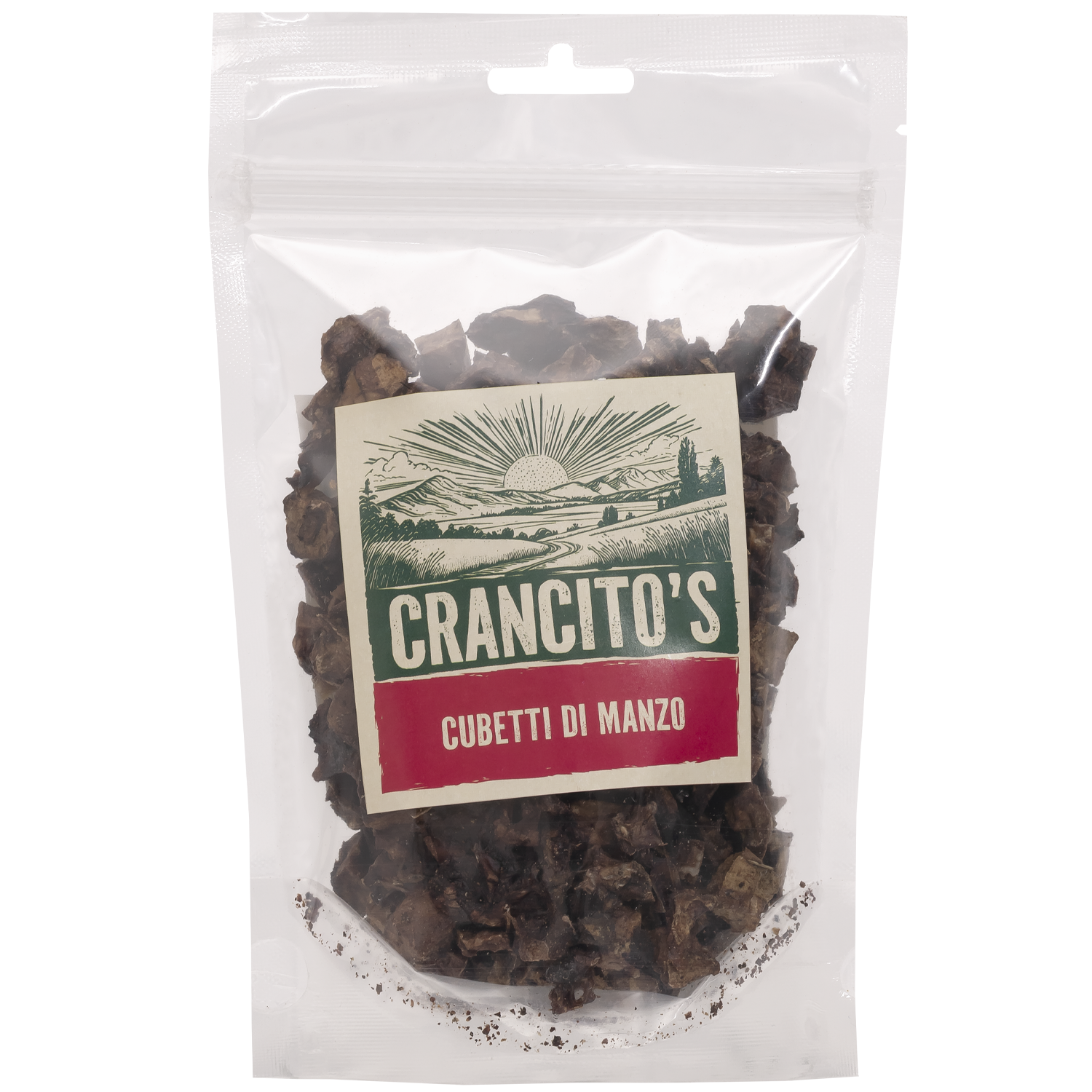 Crancito's Dog Adult Cubetti di manzo 80gr