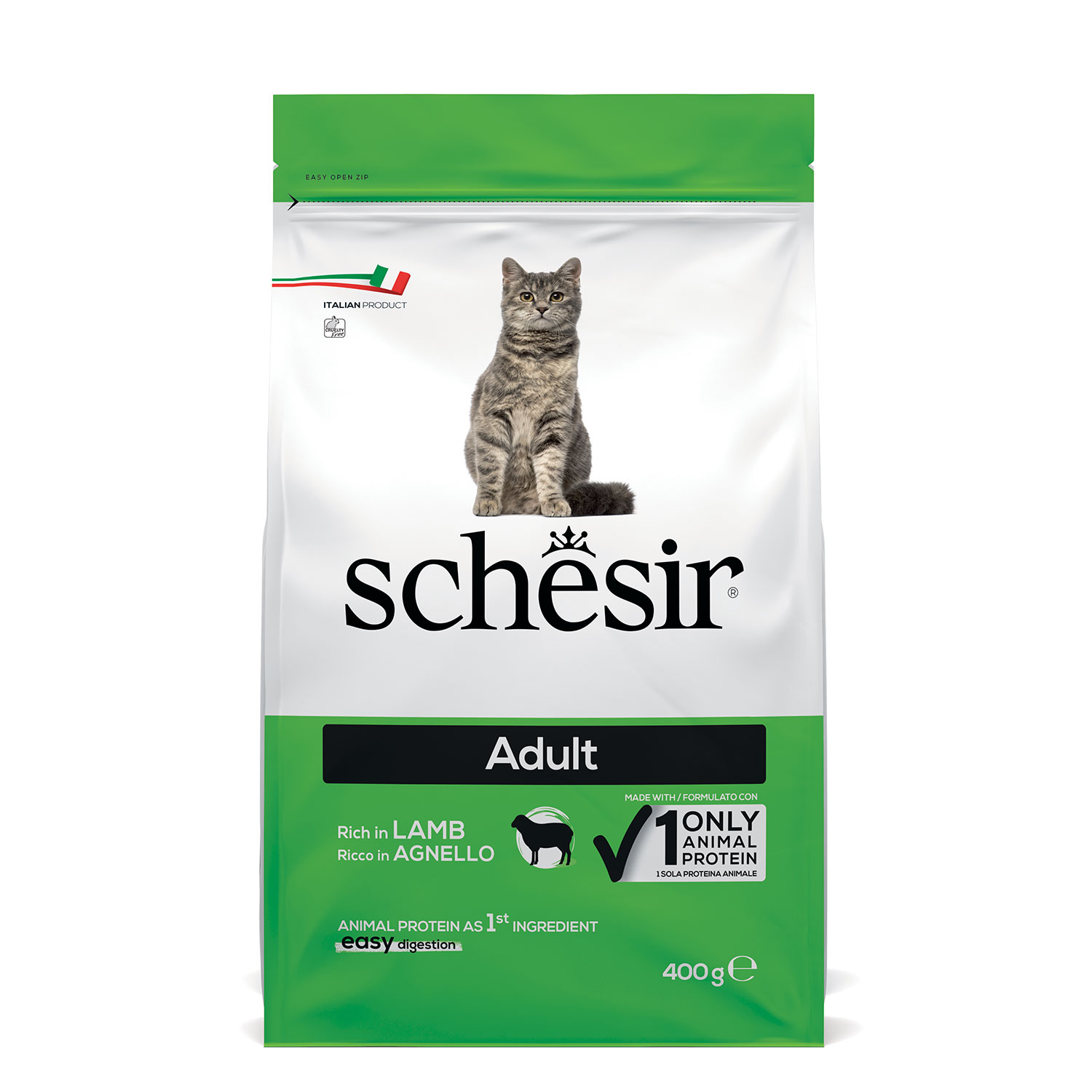 Schesir Cat Adult Ricco in Agnello 400 gr