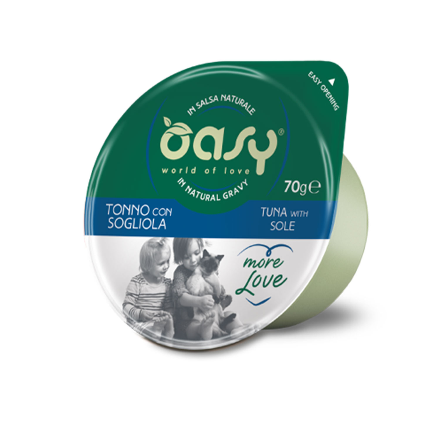 Oasy More Love Tonno con Sogliola 70gr