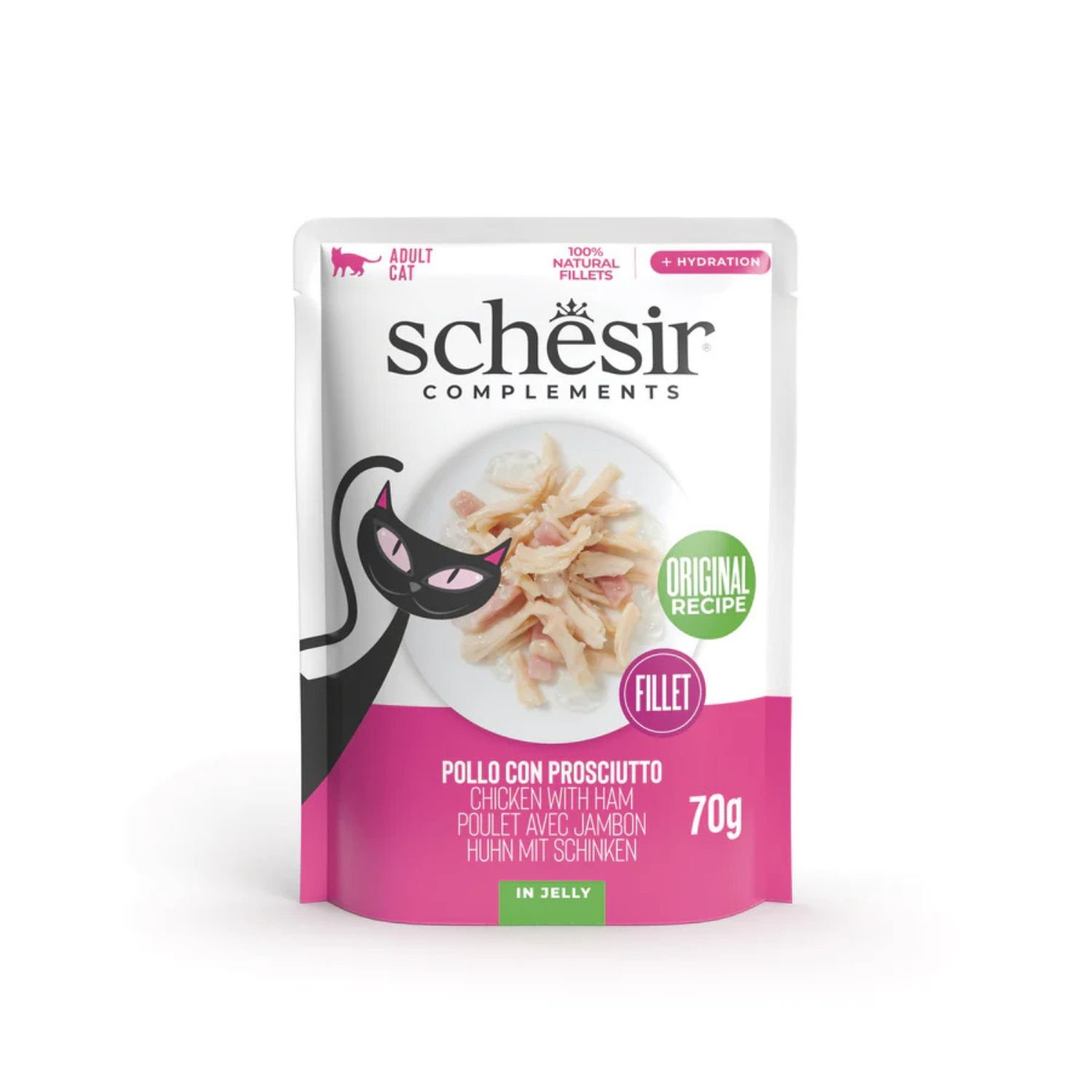 Schesir Cat Pollo con Prosciutto 70 gr