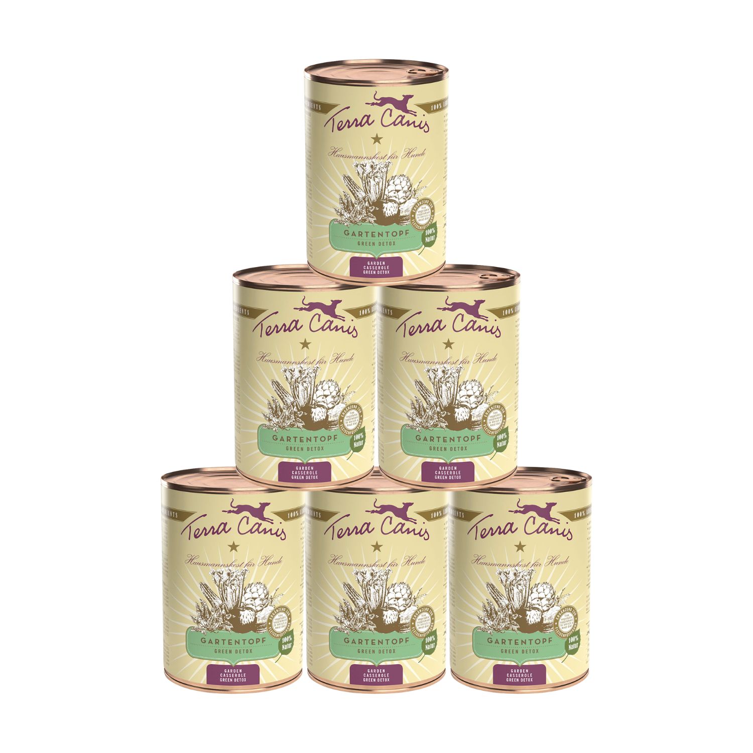 Terra Canis Dog Garden Casserole Green Detox 400 gr img