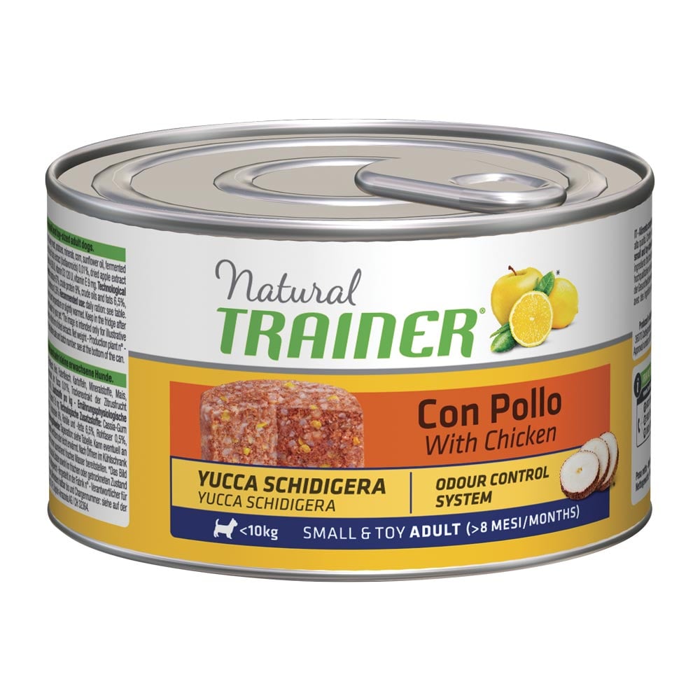Natural Trainer Dog Lattina Pollo e Riso 150 gr