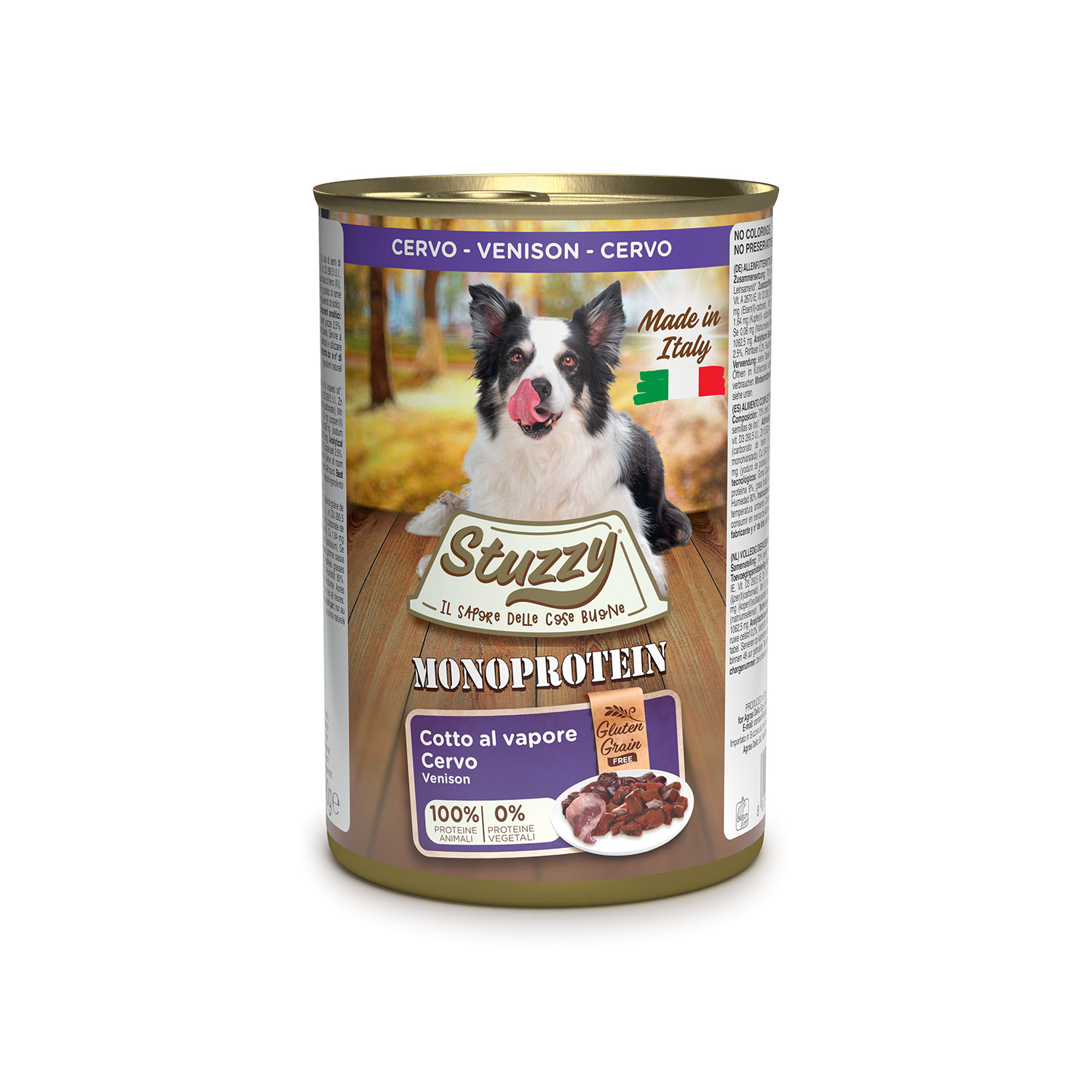 Stuzzy Dog Monoprotein Cervo 400 gr