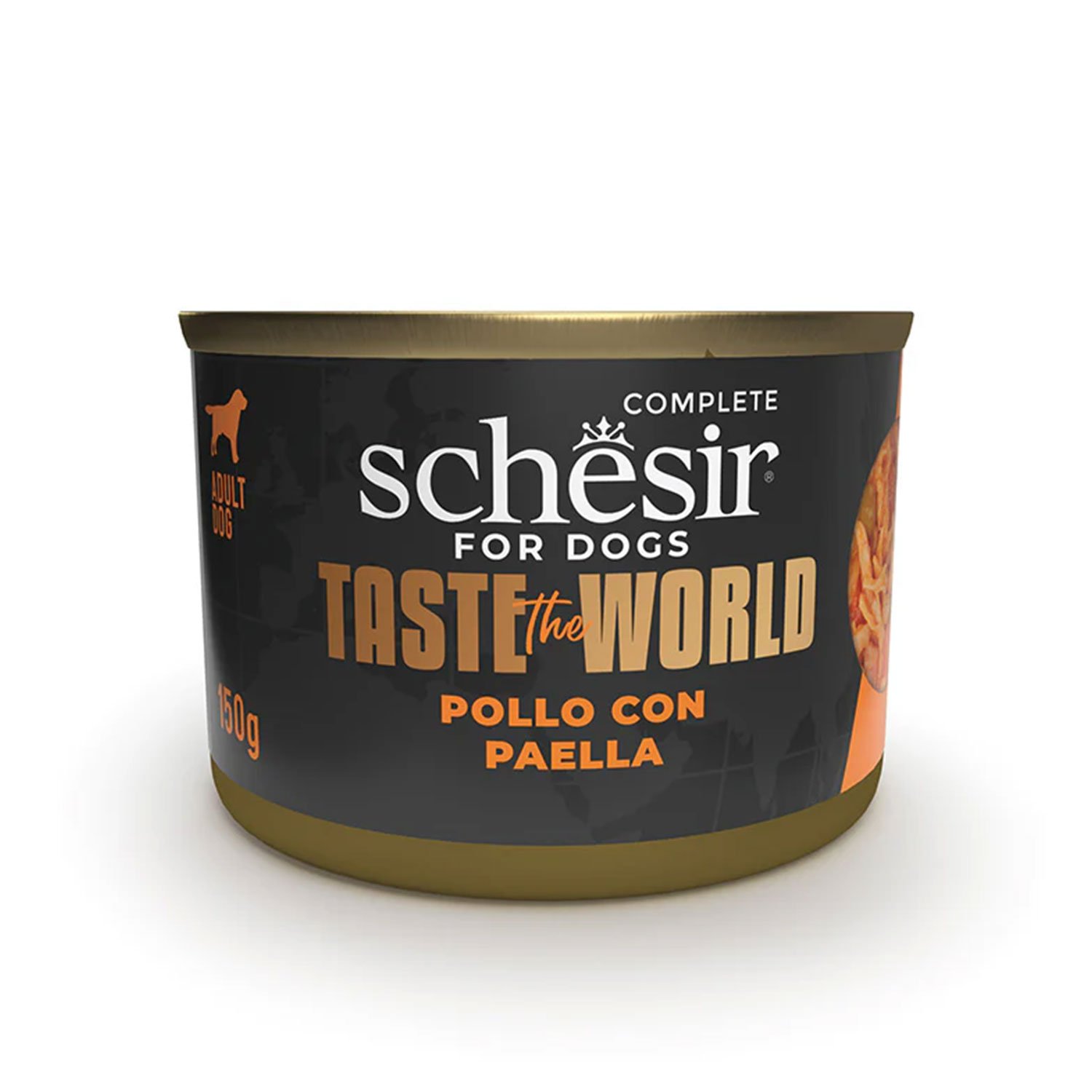 Schesir Taste the World Dog Adult Pollo con paella in brodo 150gr