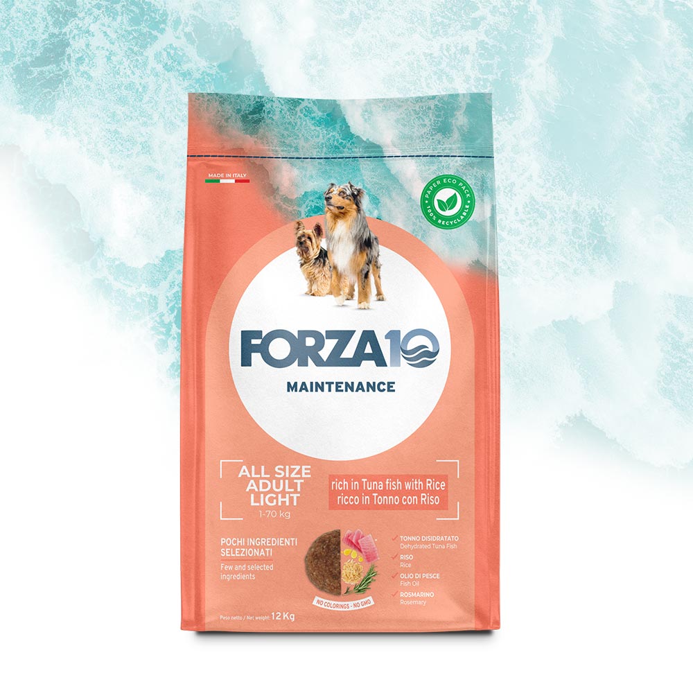 Forza 10 Dog All breeds Light Tonno con riso 12kg