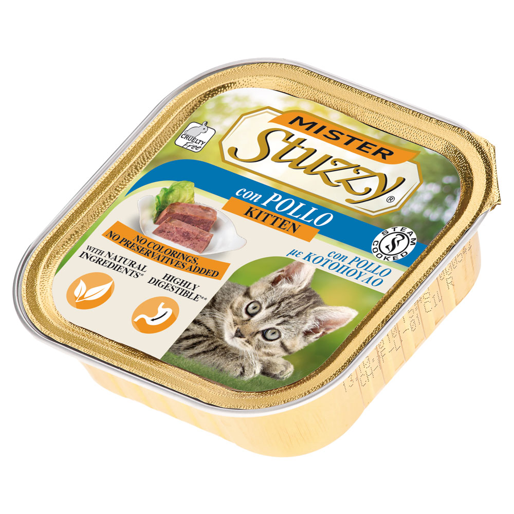 Stuzzy Cat Kitten Paté con Pollo 100 gr
