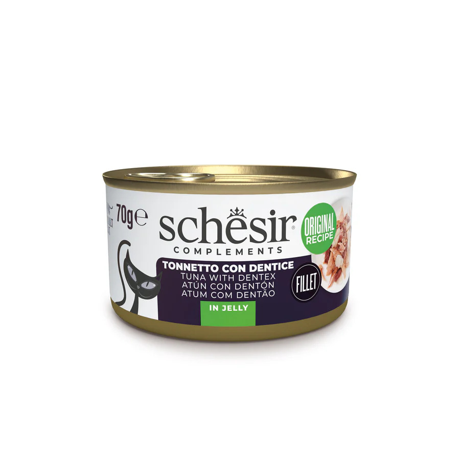 Schesir Cat Jelly Tonnetto con Dentice 70g