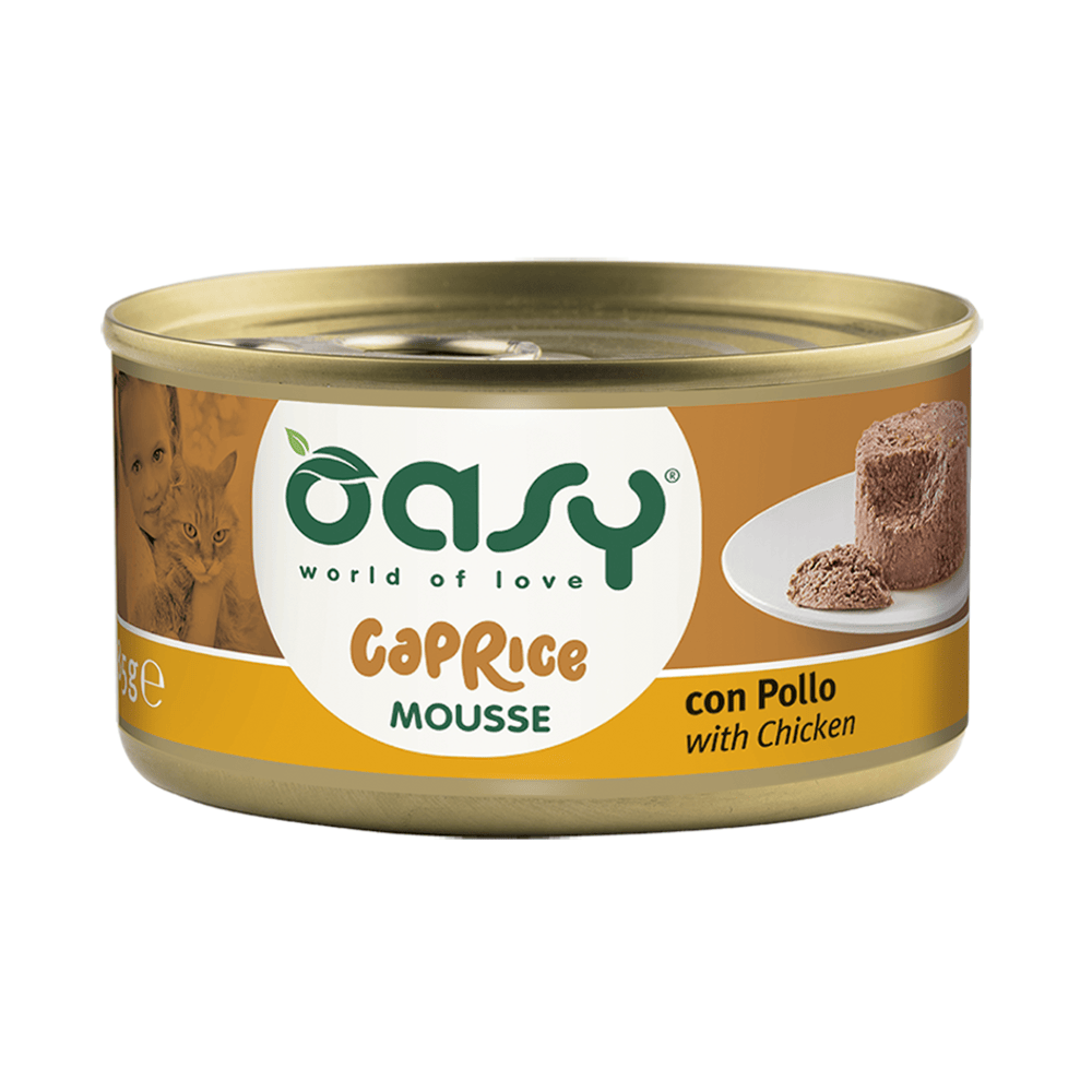 Oasy Cat Adult Gustosa Mousse con Pollo 85 gr