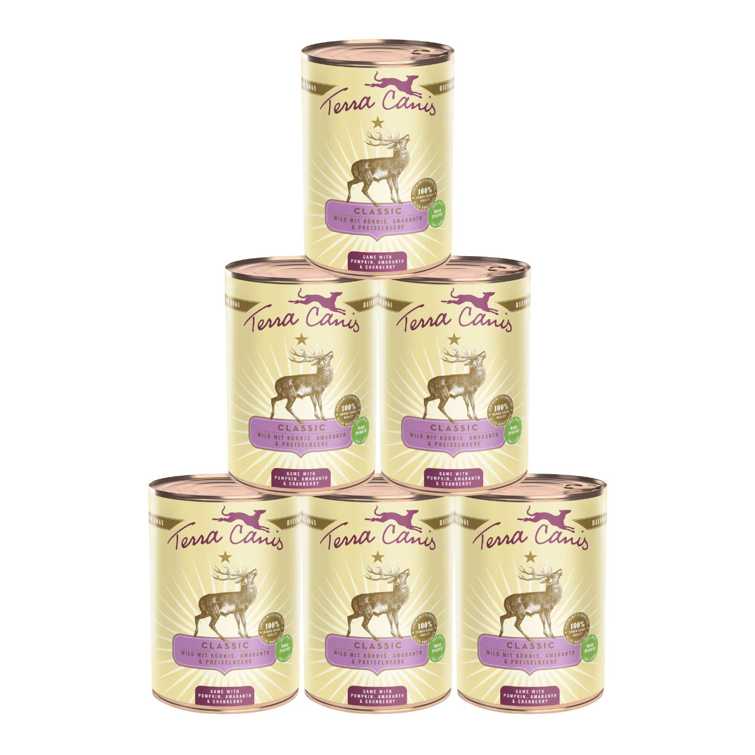 Terra Canis Dog Classic Selvaggina con Zucca, Amaranto e Mirtillo rosso 400 gr img