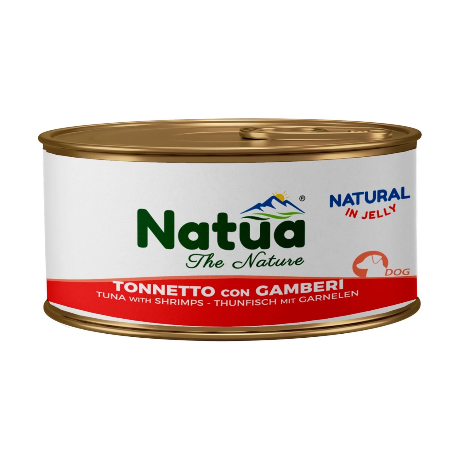 Natua Natural Dog Adult Tonnetto con gamberi in jelly 85gr