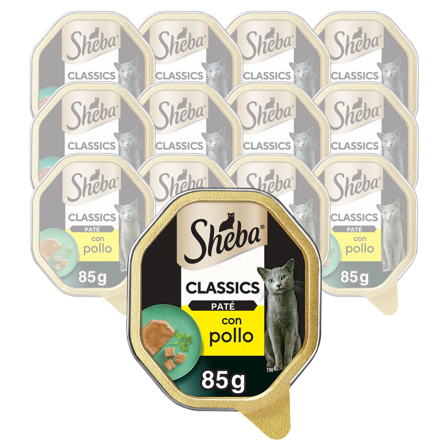 Sheba Cat Patè Classics Pollo 85 gr