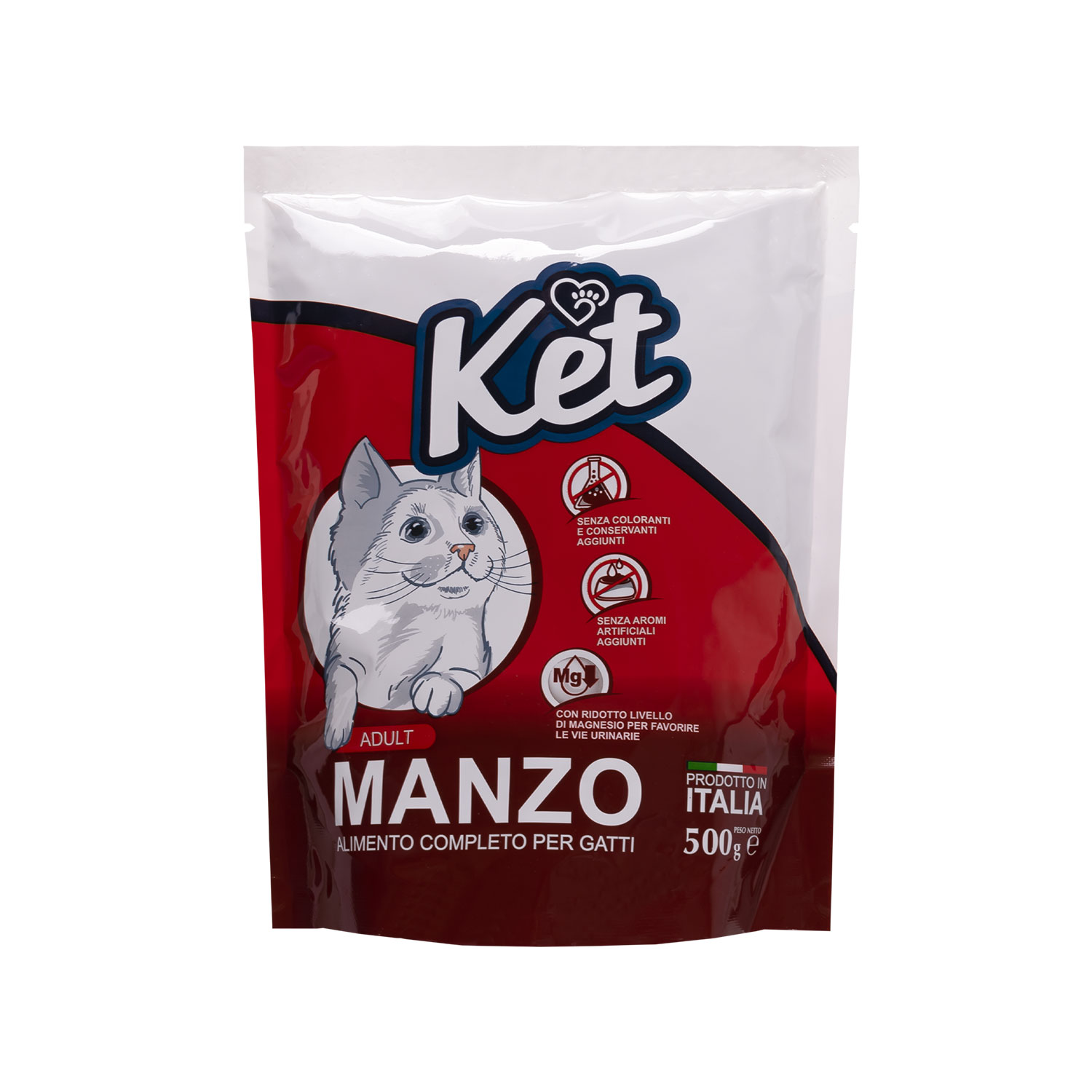 Ket Cat Adult Manzo 500 gr