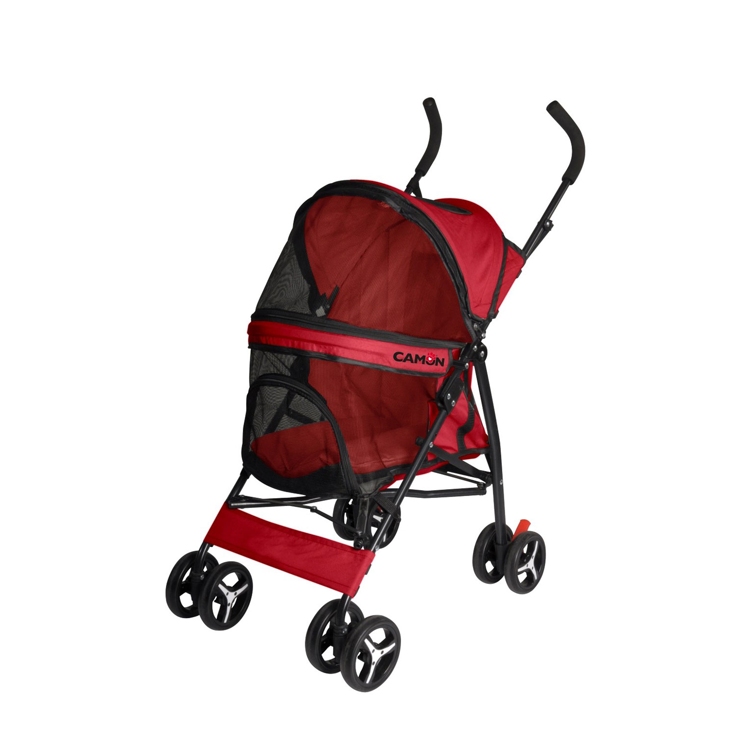Camon Passeggino per piccoli animali rosso 43x60x95h cm