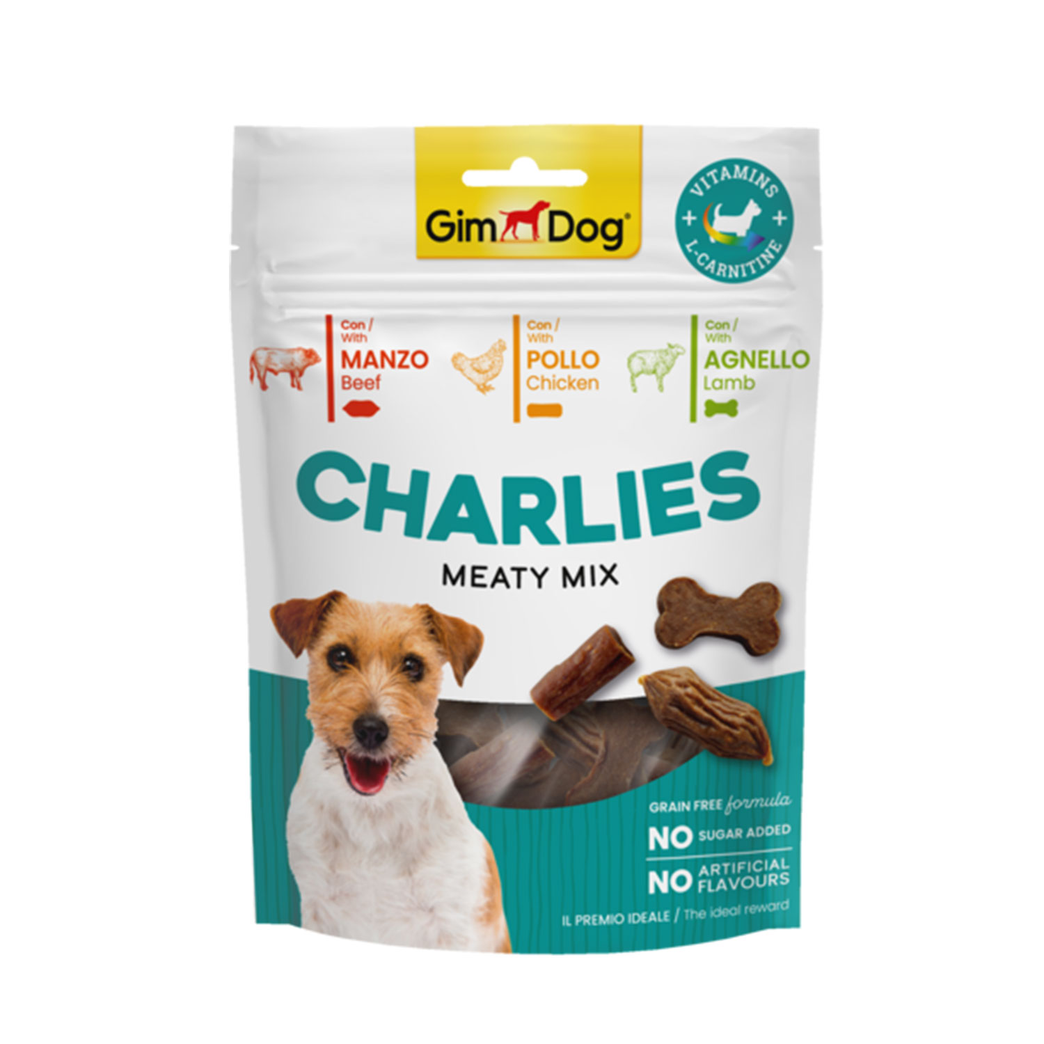 Gimdog Snack Charlies Meaty Mix 70gr