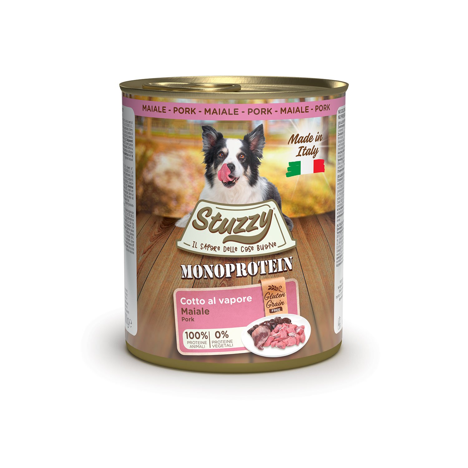 Stuzzy Dog Monoprotein Maiale 800 gr