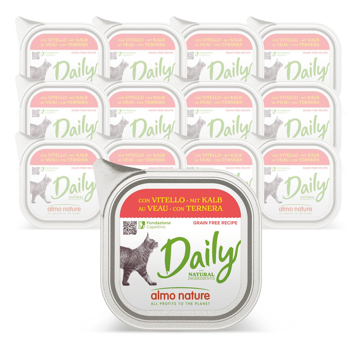 Almo Nature Daily Cat Adult Vitello 100g