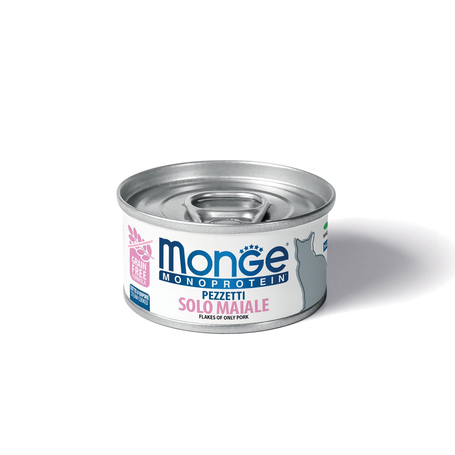 Monge Cat Adult Monoprotein Pezzetti Solo Maiale 80 gr