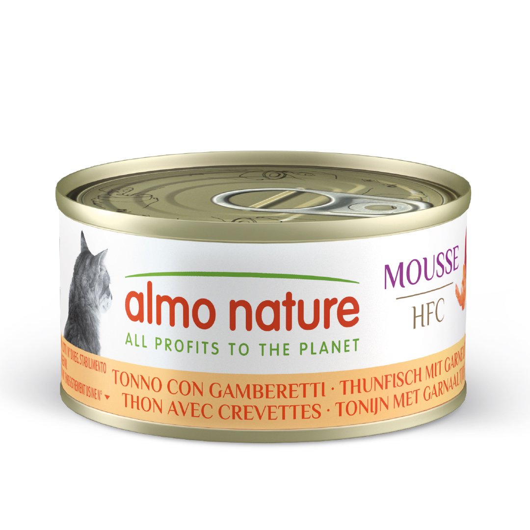 Almo Nature HFC Cat Adult Tonno con gamberetti 70gr