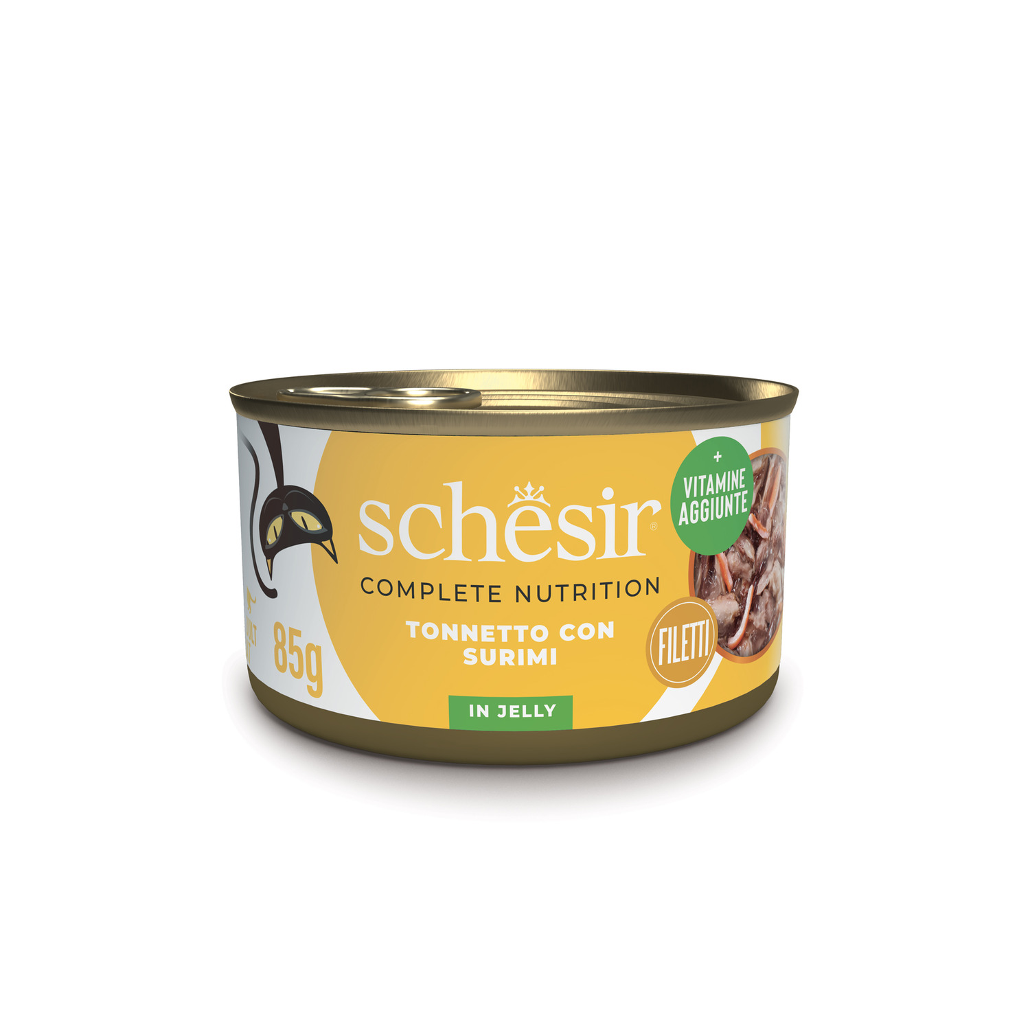 Schesir Cat Adult Tonnetto con surimi jelly 85g