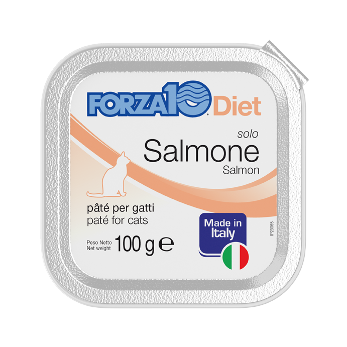 Forza10 Diet Cat Solo paté con Salmone 100 gr