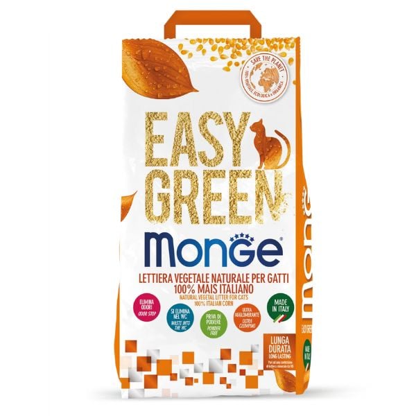 Monge Lettiera Easy Green 100% Mais Italiano 3.8 kg