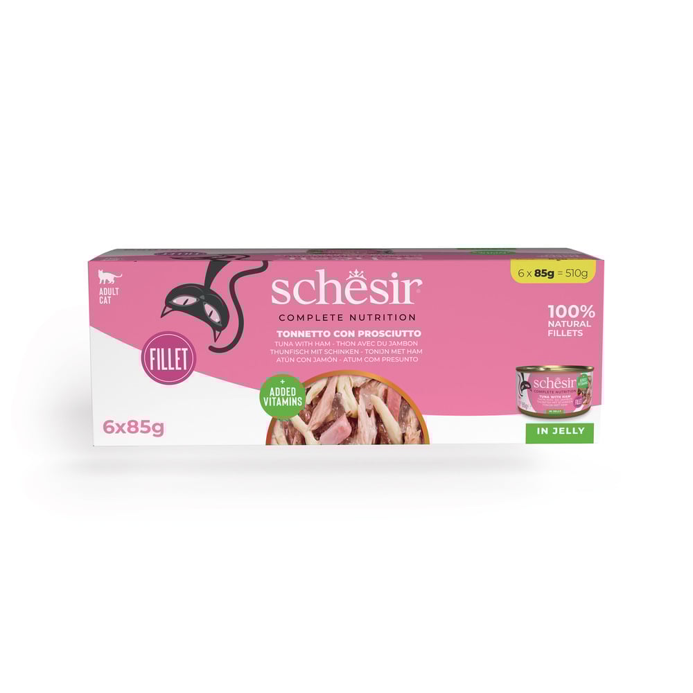 Schesir Cat Tonnetto con Prosciutto 6x85 gr