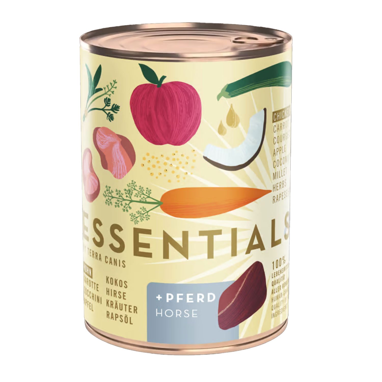 Terra Canis Dog Essential 8 Pollo e Cavallo 780 gr