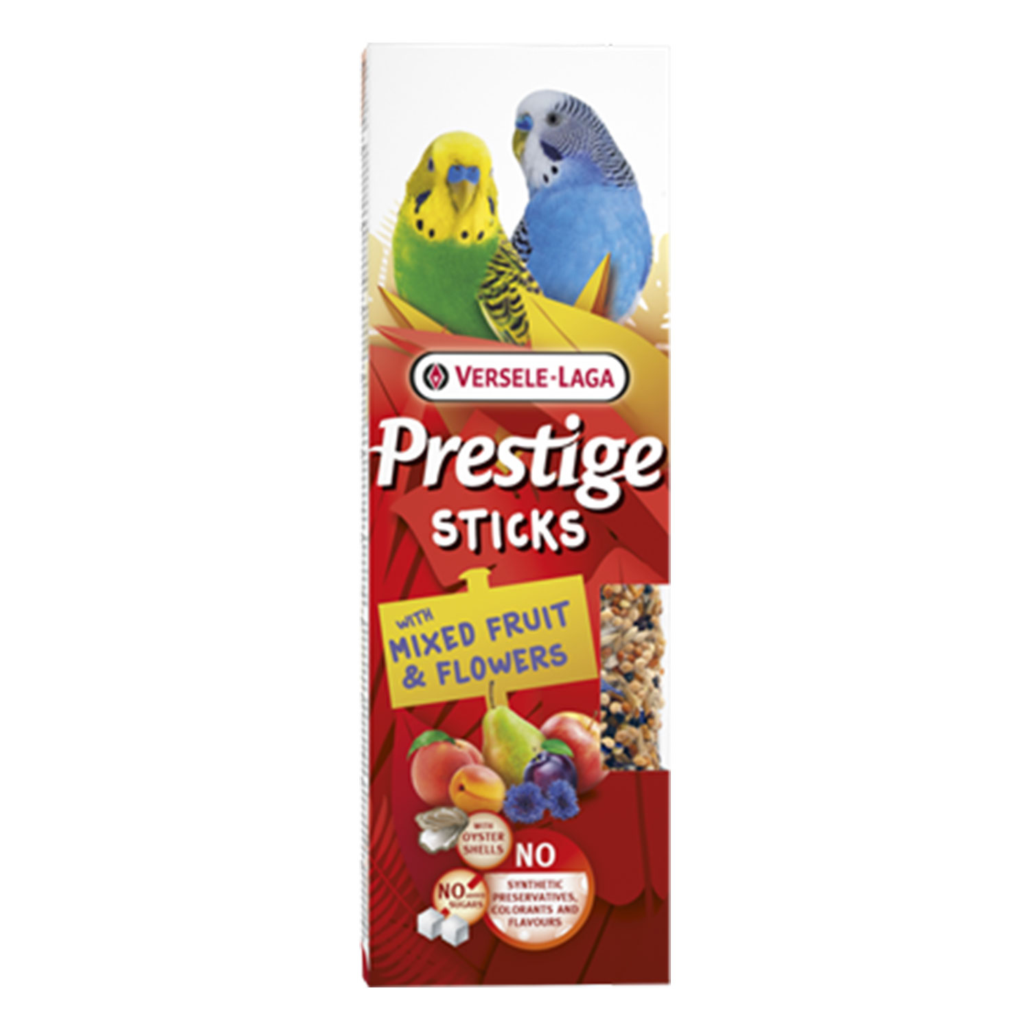 Versele Laga Cocorite Sticks con frutta mista e fiori 60gr