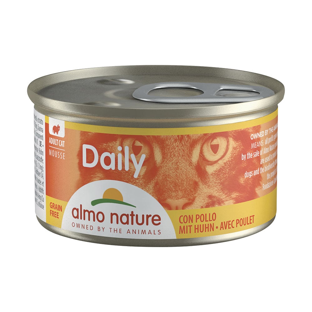 Almo Nature Daily Cat Adult Mousse Pollo 85g img 1