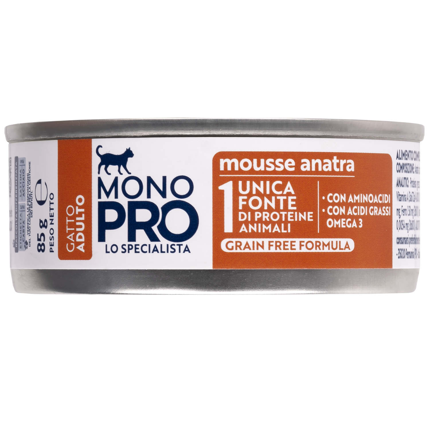 Monopro Cat Adult Mousse Anatra 85gr