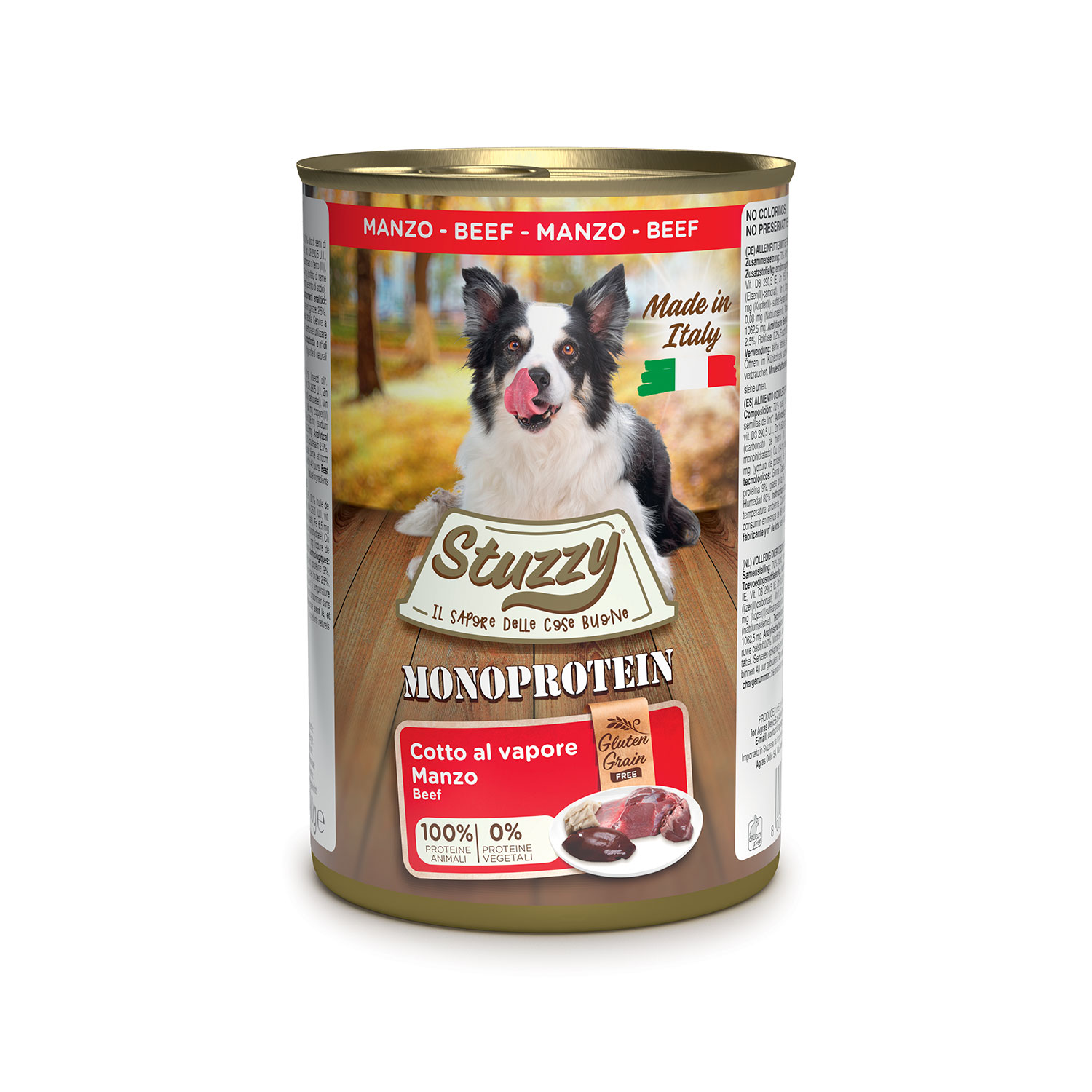 Stuzzy Dog Monoprotein Manzo 400 gr