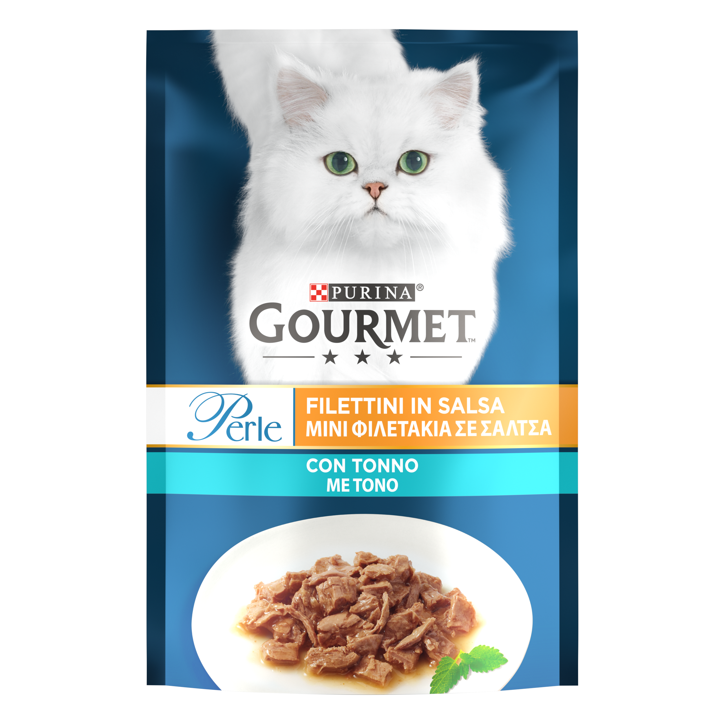 Gourmet Perle Cat Adult Filettini in Salsa con Tonno 85 gr