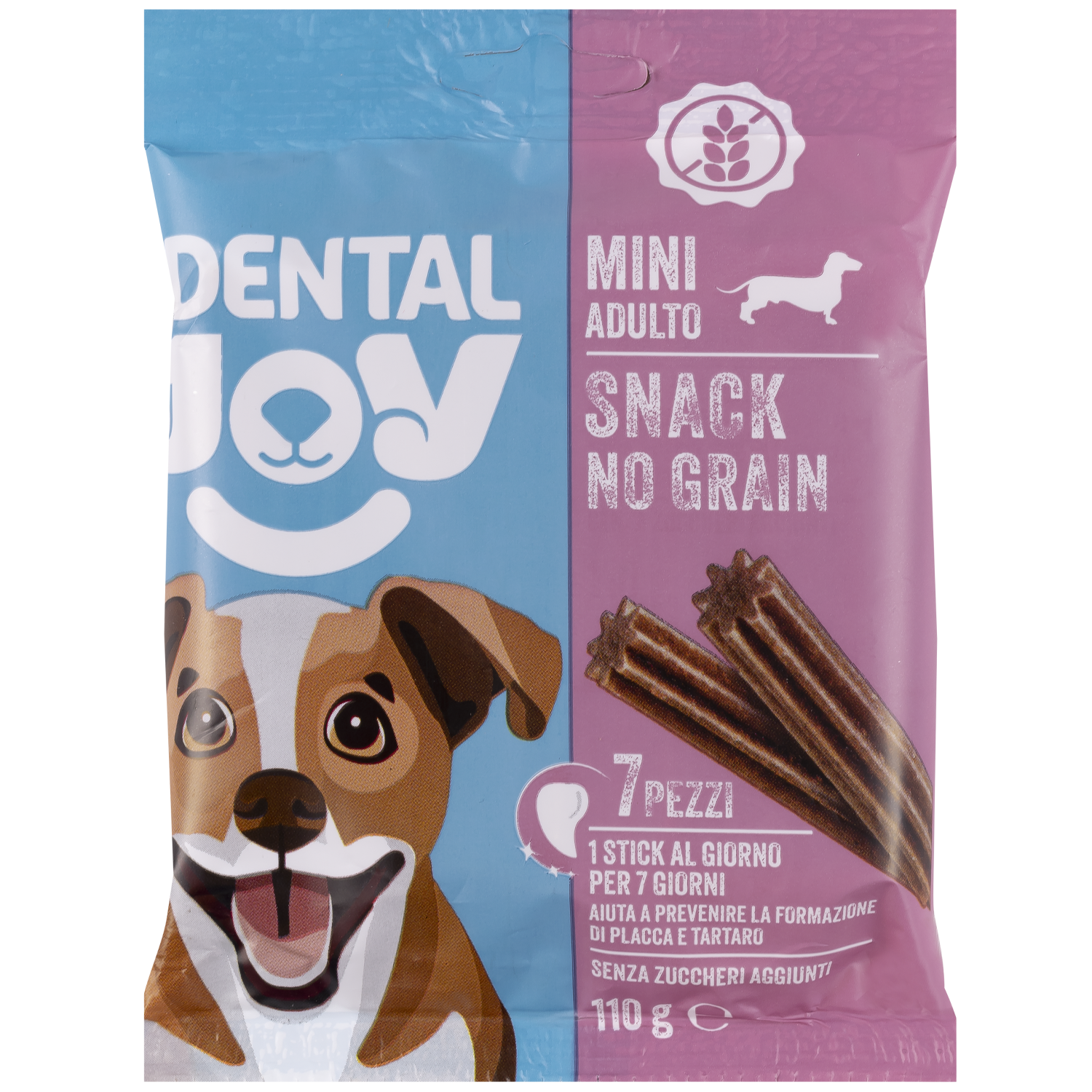 DentalJoy Dog Adult Mini Snack No Grain 7 pz