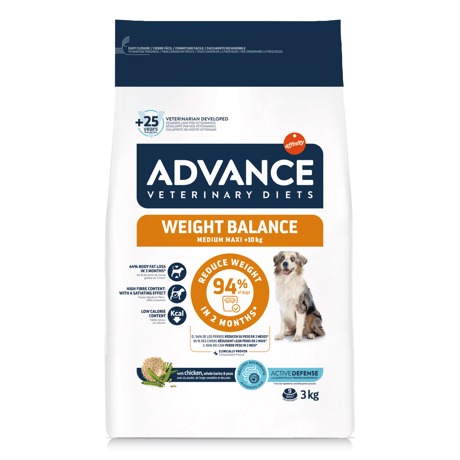 Advance Veterinary Diets Dog Adult Medium-Maxi Weight Balance 3 kg