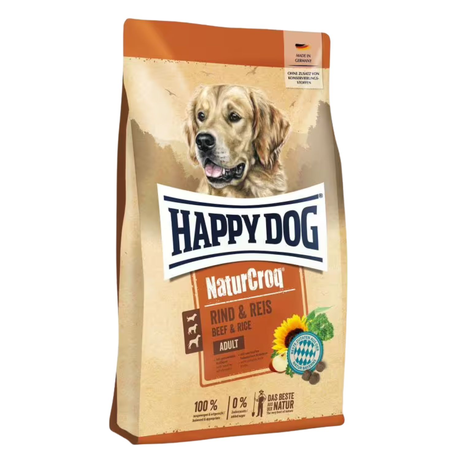 Happy Dog NaturCroq Manzo e riso 4 kg img